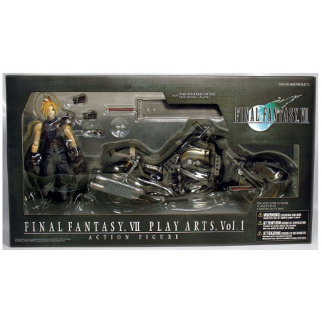 FINAL FANTASY VII Cloud Strife & Hardy Daytona PLAY ARTS