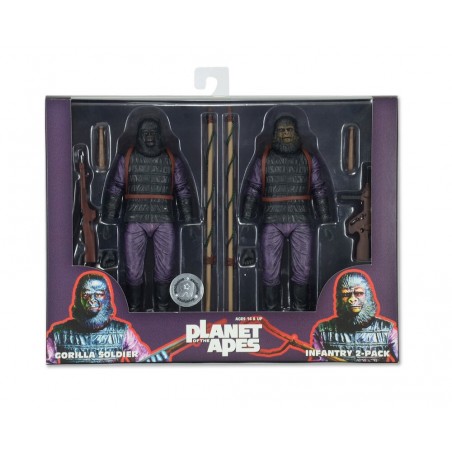 PLANET OF THE APES Gorilla Soldier Infantry 2 NECA