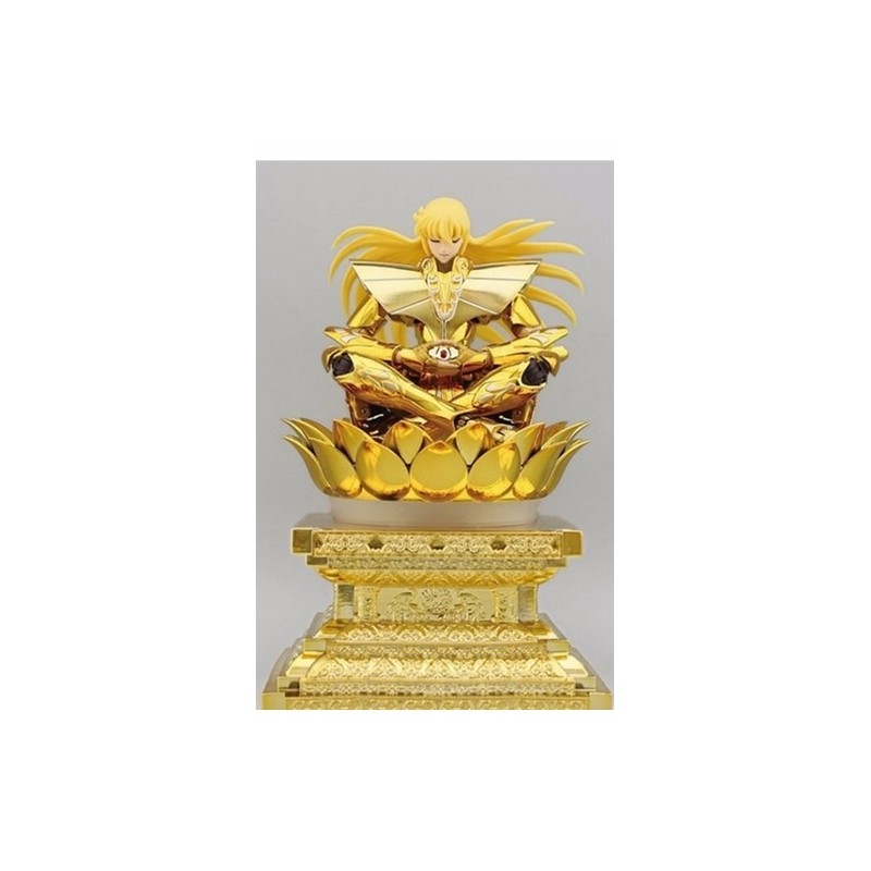 SAINT SEIYA Stand / Socle Flower Lotus GOLD Virgo Shaka Myth Cloth LC MODELS