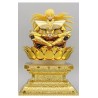 SAINT SEIYA Stand / Socle Flower Lotus GOLD Virgo Shaka Myth Cloth LC MODELS