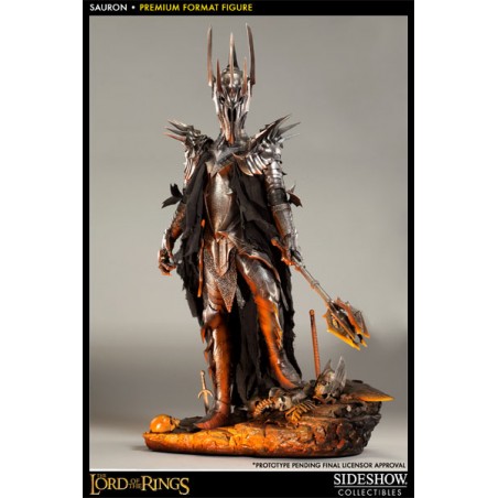 Figurine buste Sauron Premium - Le Seigneur des Anneaux - Objets à