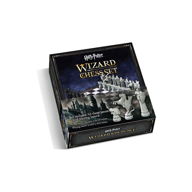 Jeu d'Échecs Harry Potter Premium - Noble Collection Officiel