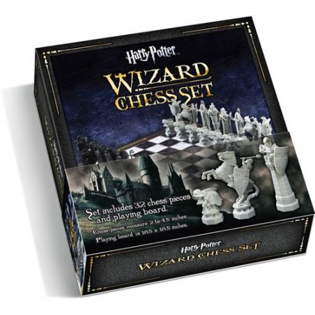 Jeu d'Échecs Harry Potter Premium - Noble Collection Officiel