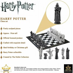 Jeu d'Échecs Harry Potter Premium - Noble Collection Officiel
