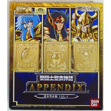 SAINT SEIYA Saint Cloth Myth APPENDIX Gold Cloth box Vol.4 T BANDAI