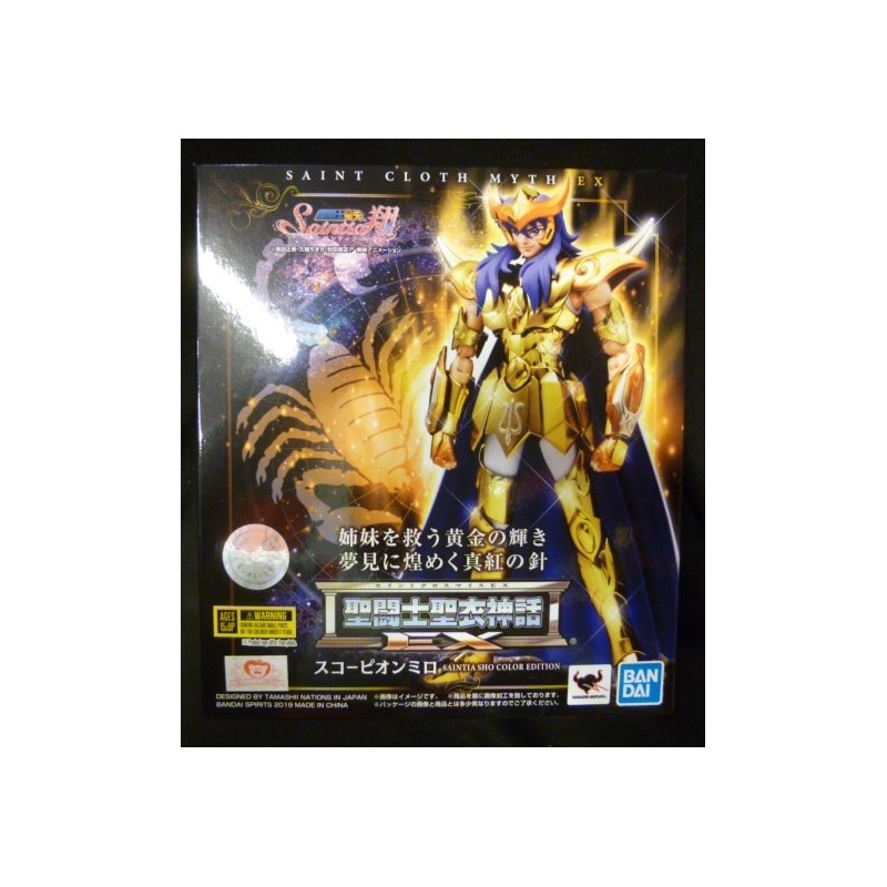 SAINT SEIYA Myth Cloth EX Scorpion Milo SAINTIA SHO COLOR BANDAI