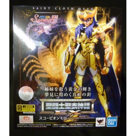 SAINT SEIYA Myth Cloth EX Scorpion Milo SAINTIA SHO COLOR BANDAI