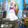 SAINT SEIYA Athéna Sanctuaire diorama 34 cm statue résine JACKSDO
