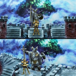 SAINT SEIYA Odin Asgard God Warrior diorama 40 cm statue résine JACKSDO
