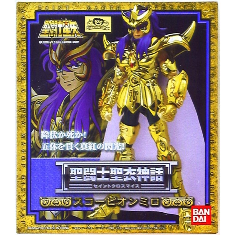 SAINT SEIYA Myth Cloth Scorpion Milo Edition BANDAI