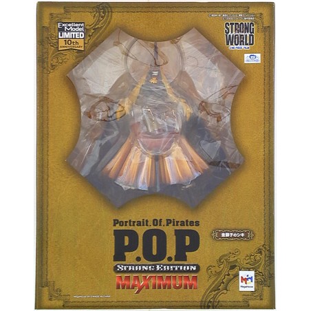 ONE PIECE POP Strong Edition Maximum Golden Lion Shiki MEGAHOUSE