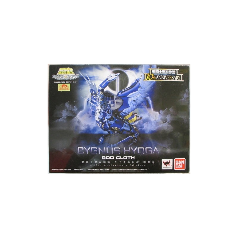 SAINT SEIYA Myth Cloth Cygnus Hyoga God Cloth 10Th Anniversary Edition BANDAI
