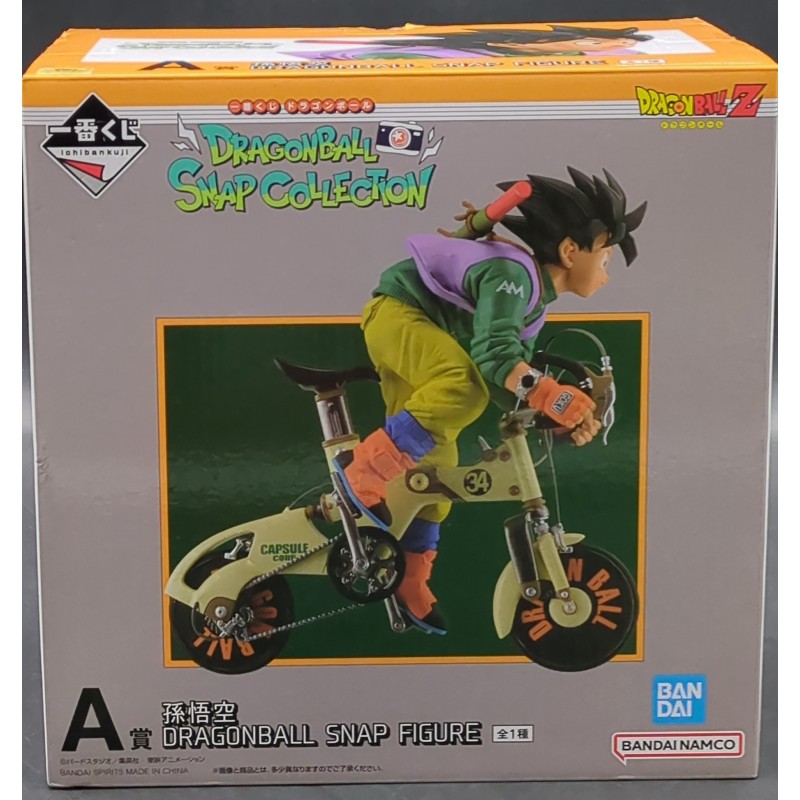 DRAGON BALL Ichiban Kuji SNAP COLLECTION A Prize Son Goku SNAP FIGURE BANDAI