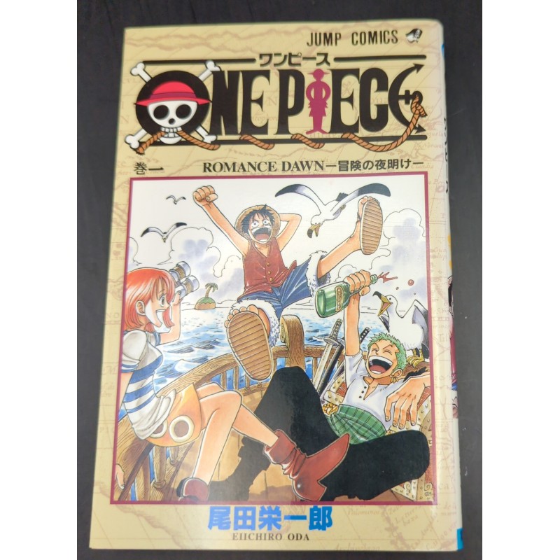 ONE PIECE Shueisha Jump Comics Eiichiro Oda ☆☆ 1 ■ First Edition