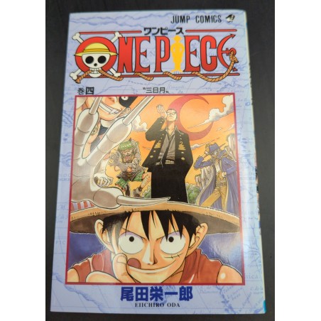 ONE PIECE Shueisha Jump Comics Eiichiro Oda Vol. 4 First Edition