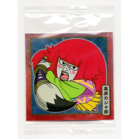 ONE PIECE Wafer Card Great Pirate Seal LOG.6 Kurozumi Kanjuro N BANDAI