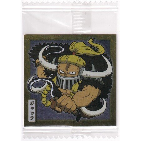 ONE PIECE Wafer Card Great Pirate Seal LOG.6 Jack N BANDAI