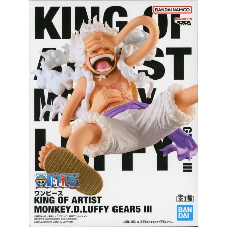 KING OF ARTIST THE MONKEY.D.LUFFY GEAR5 II Monkey D Luffy 5 III BANDAI