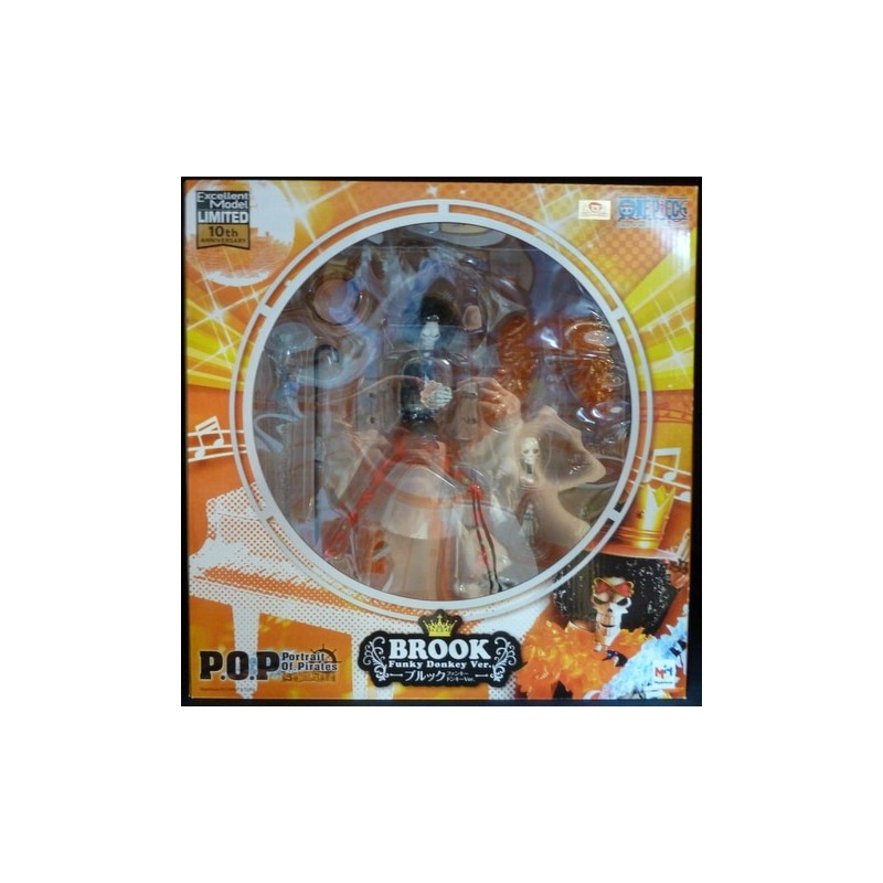 ONE PIECE POP Sailing Again Brook Funky Donkey ver MEGAHOUSE