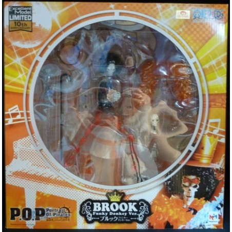 ONE PIECE POP Sailing Again Brook Funky Donkey ver MEGAHOUSE
