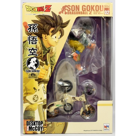 DESKTOP REAL McCOY Son Goku 02 (Bicycle) MEGAHOUSE