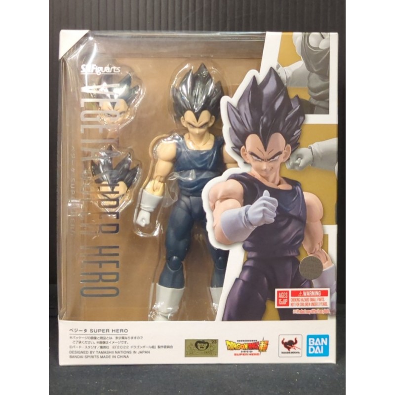 DRAGON BALL SHFiguarts Super Vegeta SUPER HERO Namco Edition BANDAI