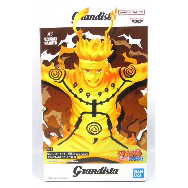 NARUTO Grandista UZUMAKI Uzumaki II BANDAI