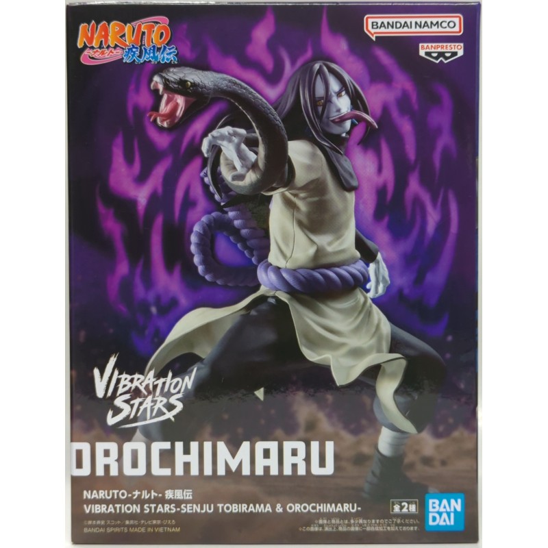 NARUTO Shippuden Vibration Stars Senju Tobirama & Orochimaru BANDAI