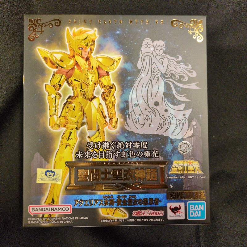 SAINT SEIYA Myth Cloth EX Aquarius Hyoga Successor of the Gold Cloth BANDAI