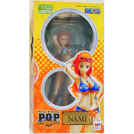ONE PIECE POP Sailing Again Nami Crimin ver. sans livre MEGAHOUSE