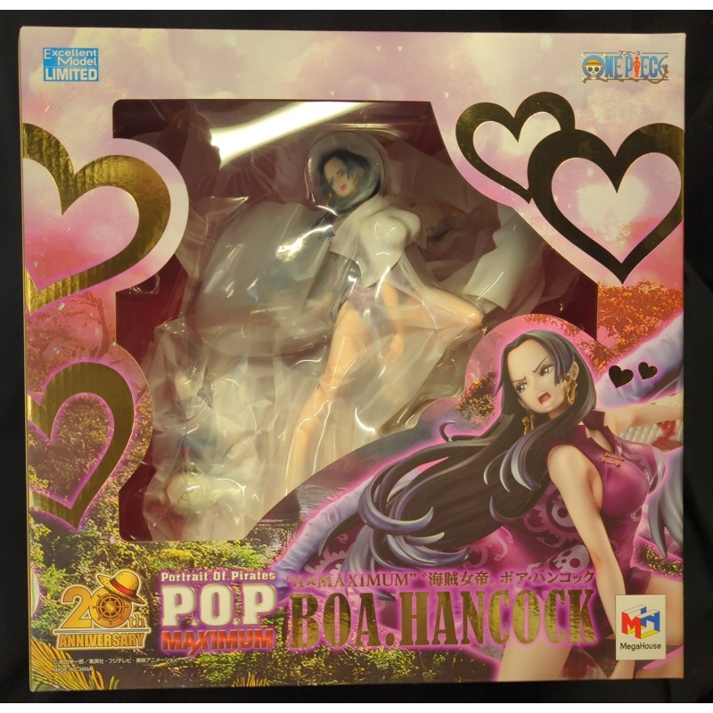 ONE PIECE POP A×MAXIMUM Pirate Empress Boa Hancock MEGAHOUSE