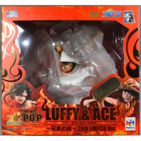 ONE PIECE POP NEO-MAXIMUM Luffy and Ace Brothers' Bond 20th LIMITED Ver. MEGAHOUSE