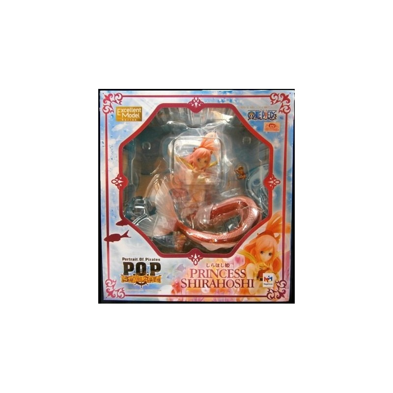 ONE PIECE POP Sailing Again Princess Shirahoshi First edition foil box MEGAHOUSE