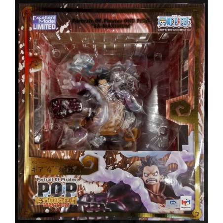 ONE PIECE POP LIMITED EDITION SA-MAXIMUM Monkey D Luffy Gear 4 / Bouncing Man MEGAHOUSE
