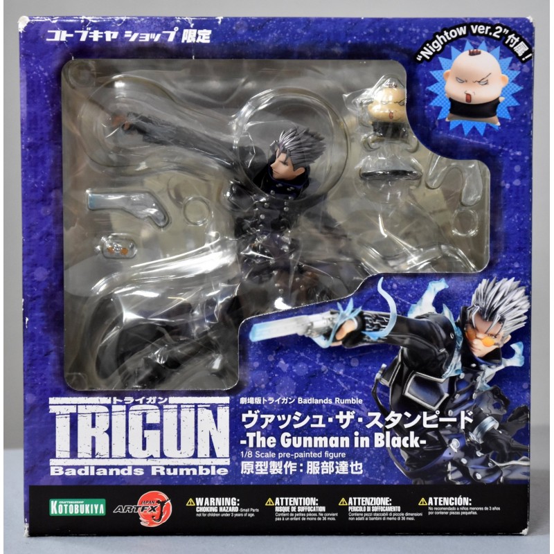 TRIGUN ArtFX J / Movie Version BadlandsRumble Vash the Stampede -The Gunman in Black KOTOBUKIYA