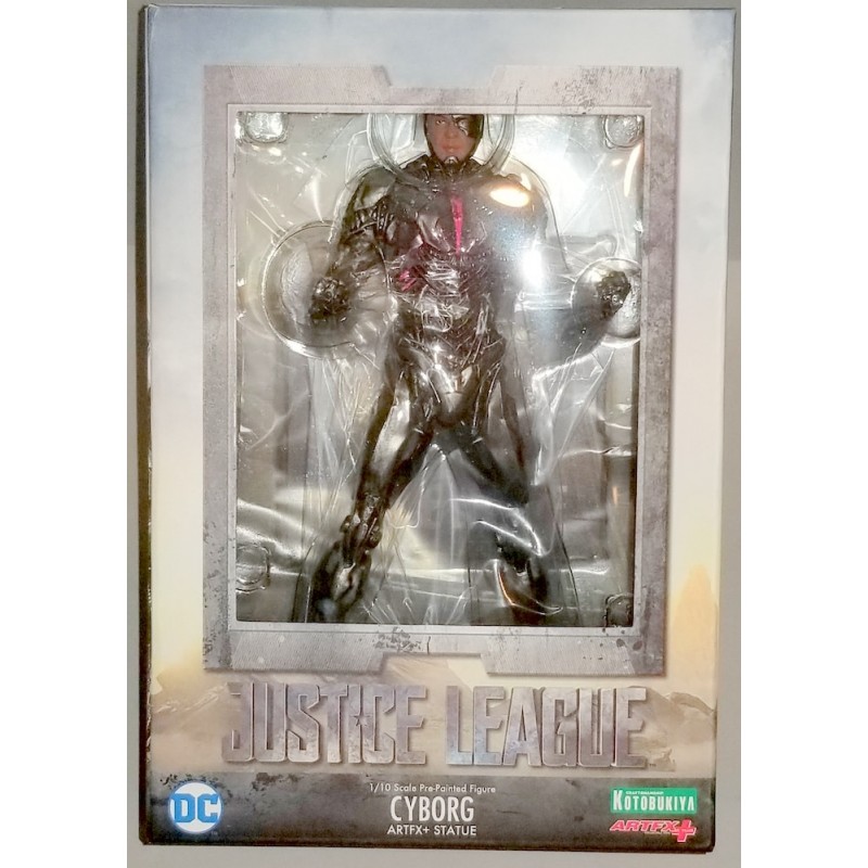 DC COMICS ArtFX + STATUE / PRE PAINTED FIGURE CYBORG 1 / 10 Scale KOTOBUKIYA