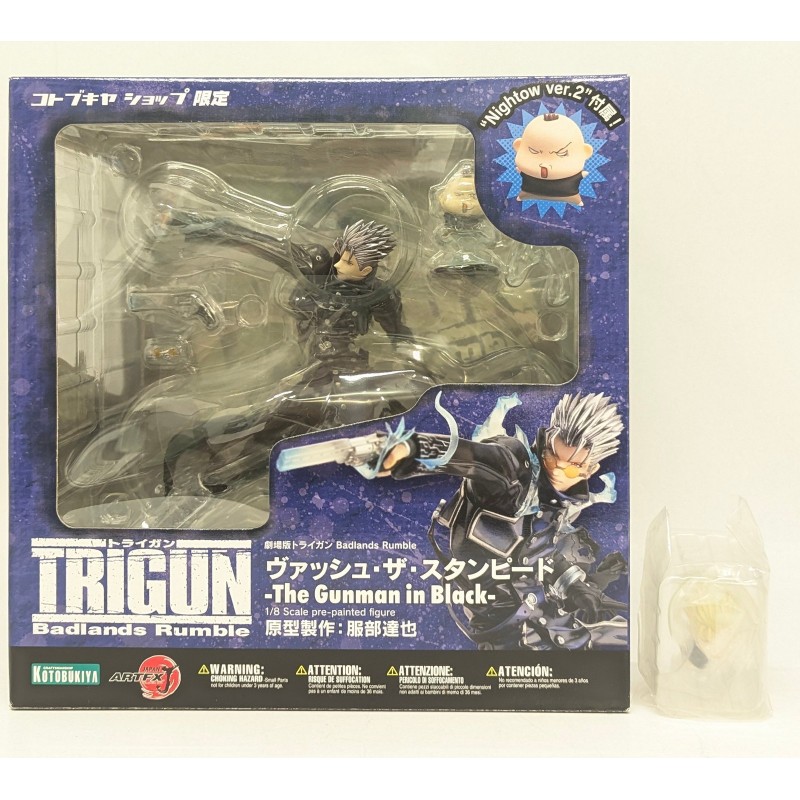 TRIGUN ArtFX J / Movie Version Badlands Rumble Vash the Stampede -The Gunman in Black- Shop-limited normal head KOTOBUKIYA