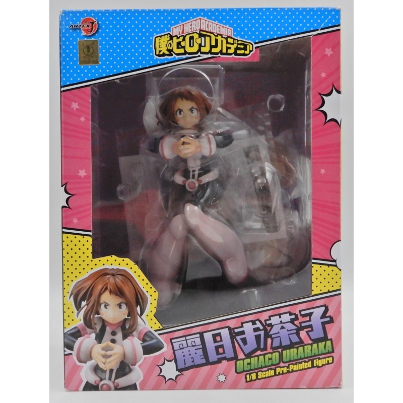 MY HERO ACADEMIA ArtFX J / Ochako Uraraka PVC with shop Bonus Item "beautiful face parts" KOTOBUKIYA