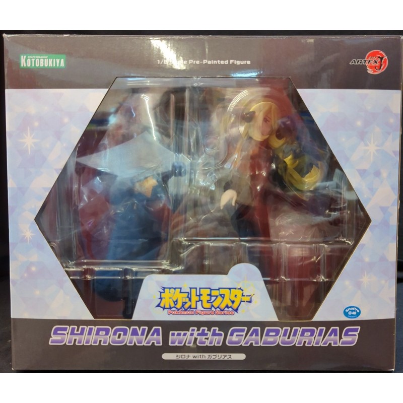 POKEMON ArtFX J / Cynthia with Gabrielle PVC KOTOBUKIYA