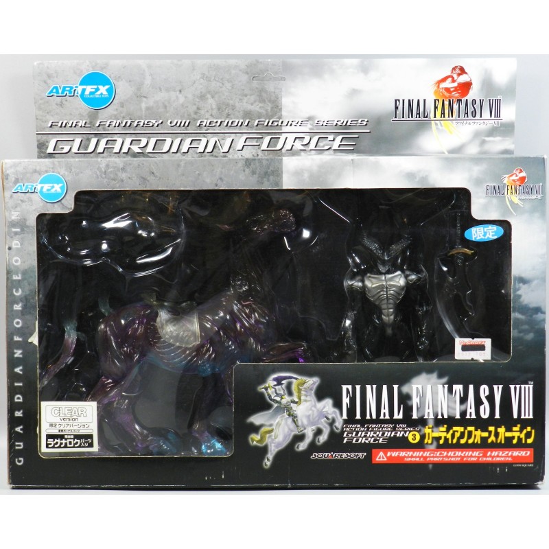 FINAL FANTASY ArtFX / FF8 / Guardian Force Odin / Limited Clear version PVC KOTOBUKIYA