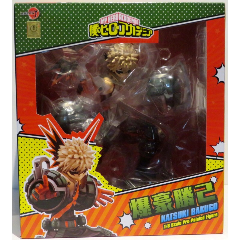 MY HERO ACADEMIA ArtFX J / Katsuki Bakugou PVC with shop Bonus Item "maskless head part" KOTOBUKIYA