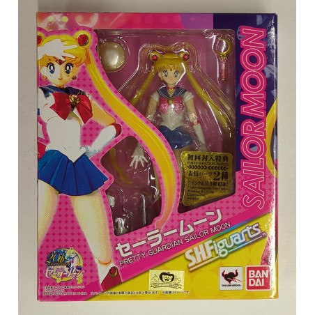 SAILOR MOON SH Figuarts Pretty Soldier With First Edition Bonus Item BANDAI