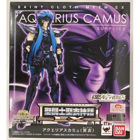 SAINT SEIYA Myth Cloth EX Aquarius Camus ( Surplice) BANDAI