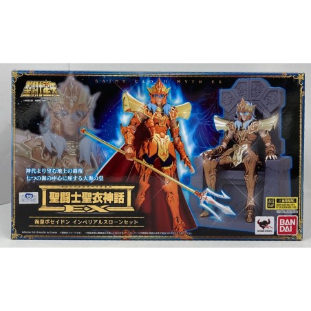 SAINT SEIYA Myth Cloth EX Masami Kurumada Poseidon - Imperial Throne Set BANDAI