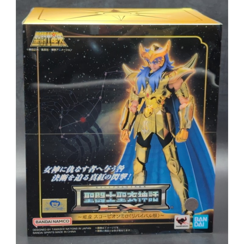 SAINT SEIYA Myth Cloth EX Masami Kurumada Scorpion Milo -Revival Edition- Resale Edition BANDAI