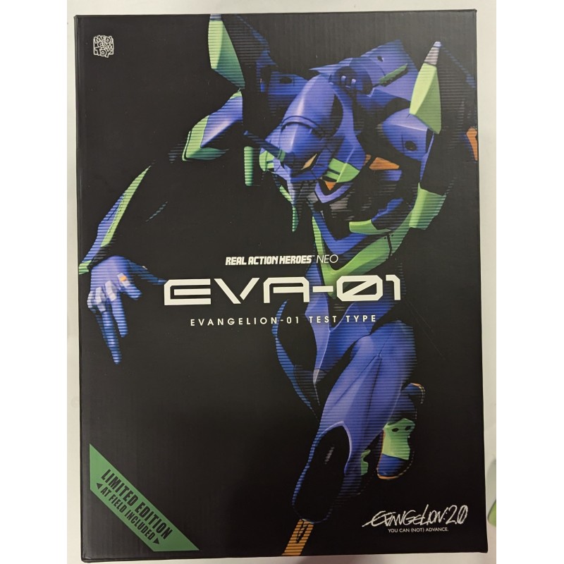 EVANGELION Real Action Heroes - NEO New Movie Version : Ha Unit-01 First edition with parts RAH597 MEDICOM