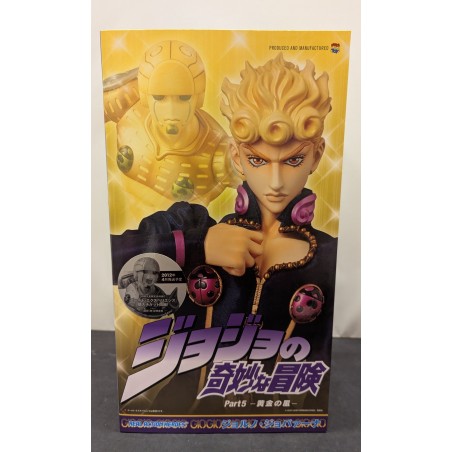 JOJO REAL ACTION HEROES 's Bizarre Adventure Part 5 Golden Wind (Ougon no Kaze) Giorno Giovanna RAH540 MEDICOM
