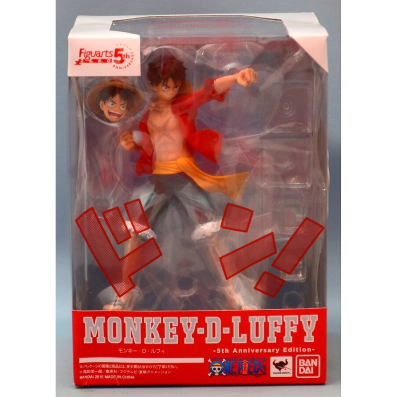 ONE PIECE Figuarts ZERO Monkey D Luffy 5Th Anniversary Edition BANDAI