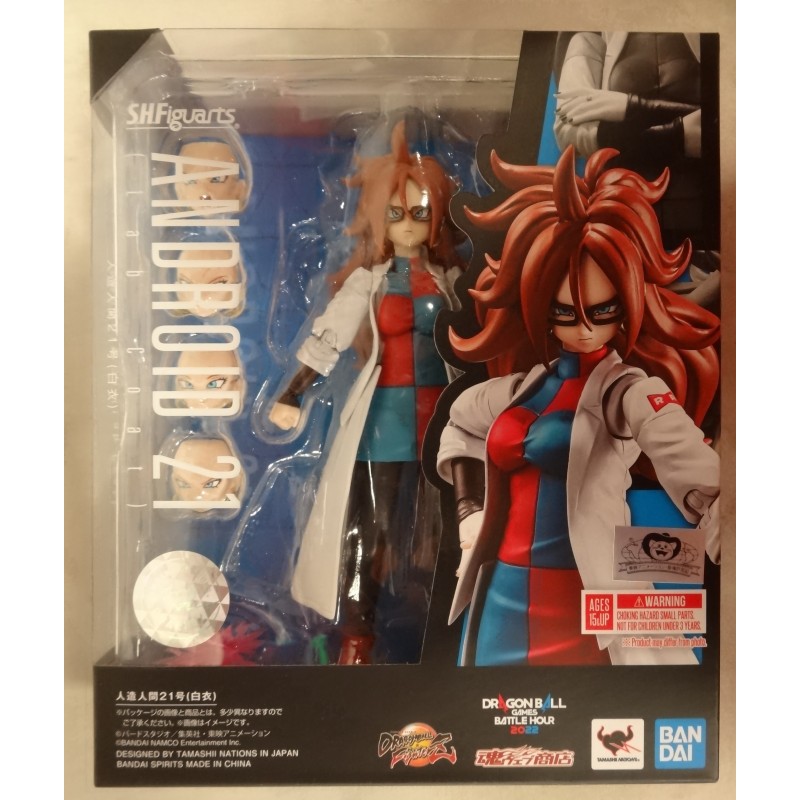 DRAGON BALL SHFiguarts Z Android 21 (Lab Coat) BANDAI