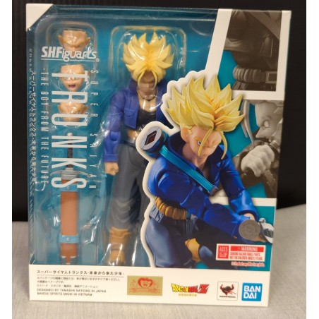 DRAGON BALL SHFiguarts Super-Saiyan Trunks -The Mirai Kara Kita Shonen BANDAI
